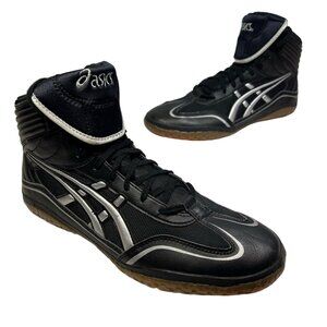Asics NWOT Unrestrained Wrestling MMA Shoes Sneakers Mens Size 12 Black Athletic